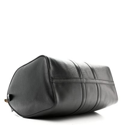 Louis Vuitton Epi Keepall 45 Black 4 of 19