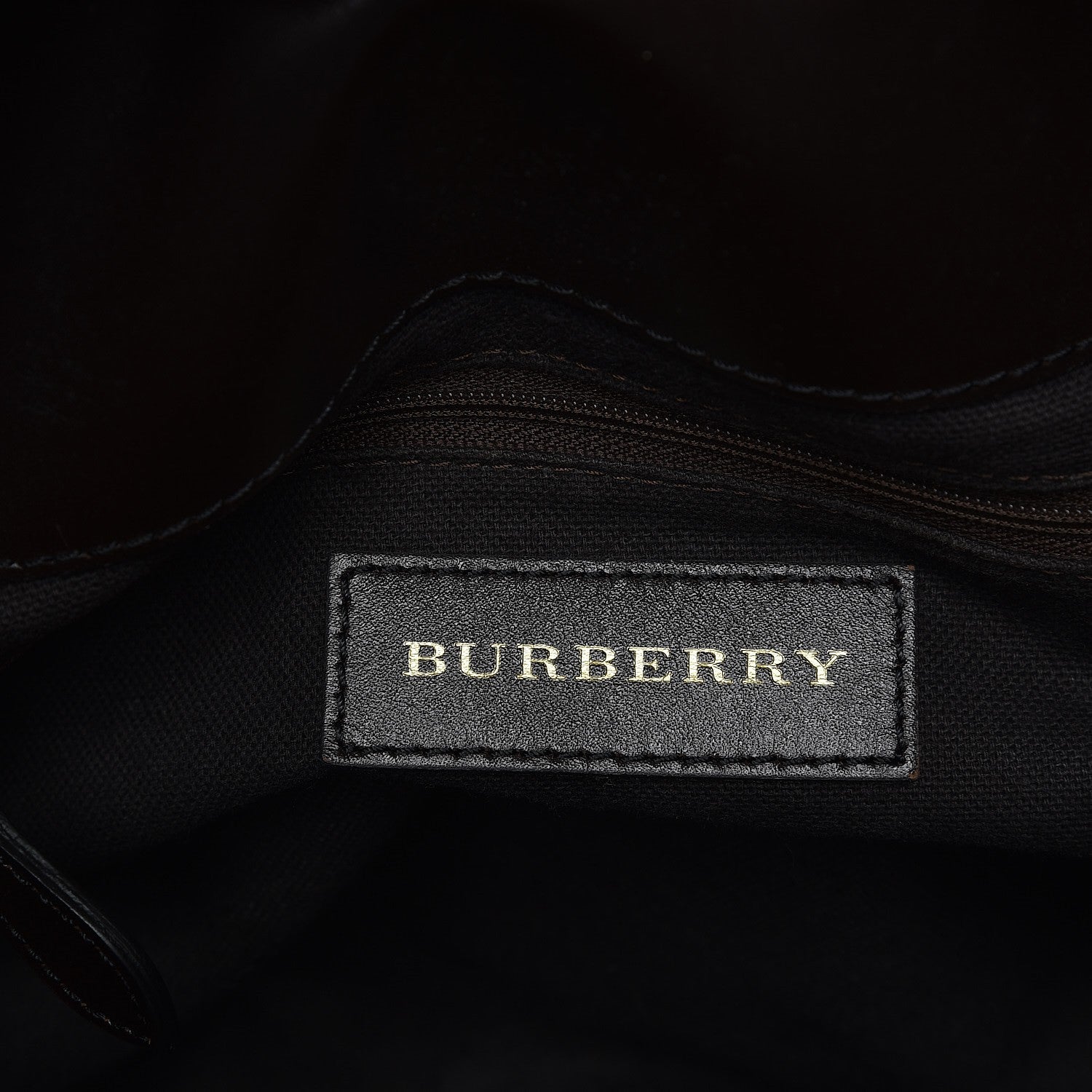 Burberry Haymarket Check Medium Willenmore Hobo Chocolate 11 of 12