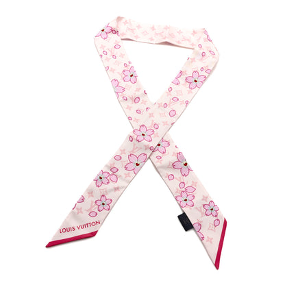 Louis Vuitton LV X TM Silk Monogram Cherry Blossom BB Bandeau Pink 1 of 3