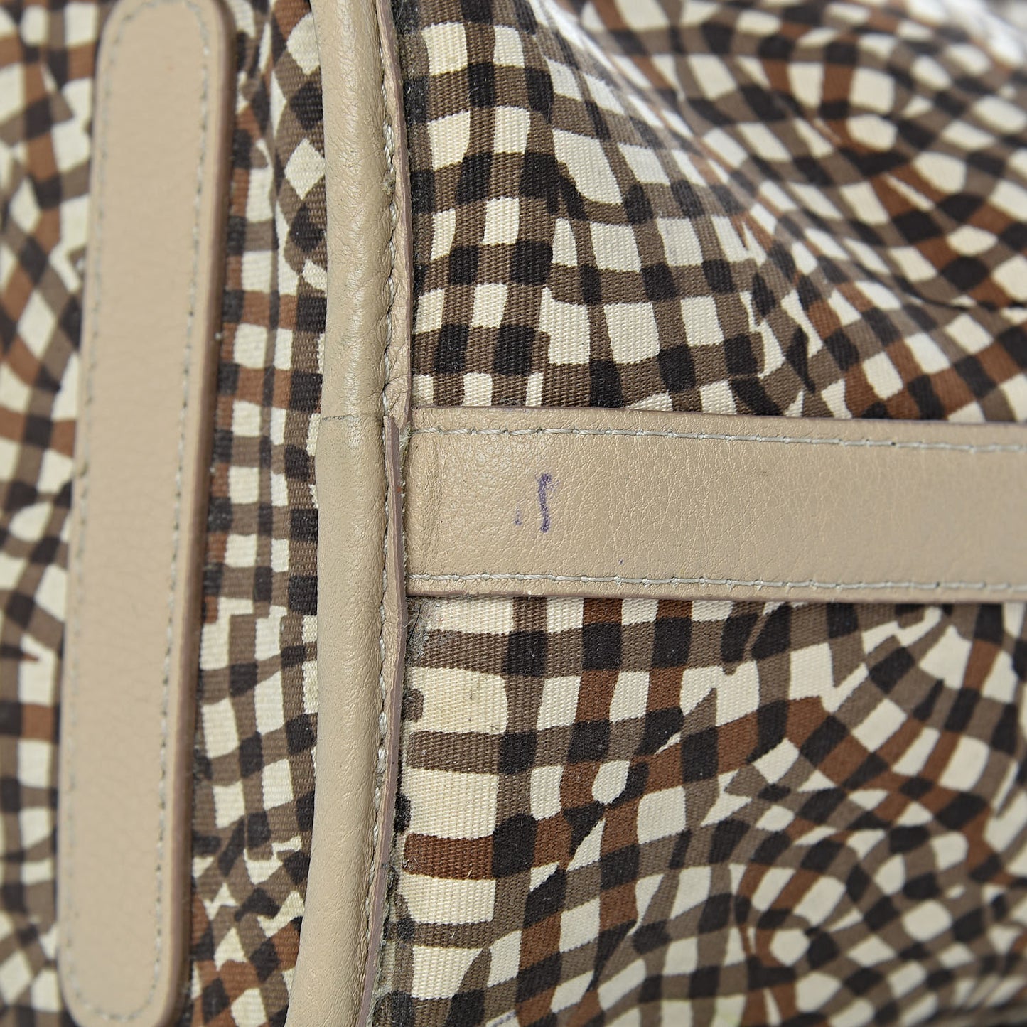 Visetos Medium Liz Reversible Shopper Tote Beige