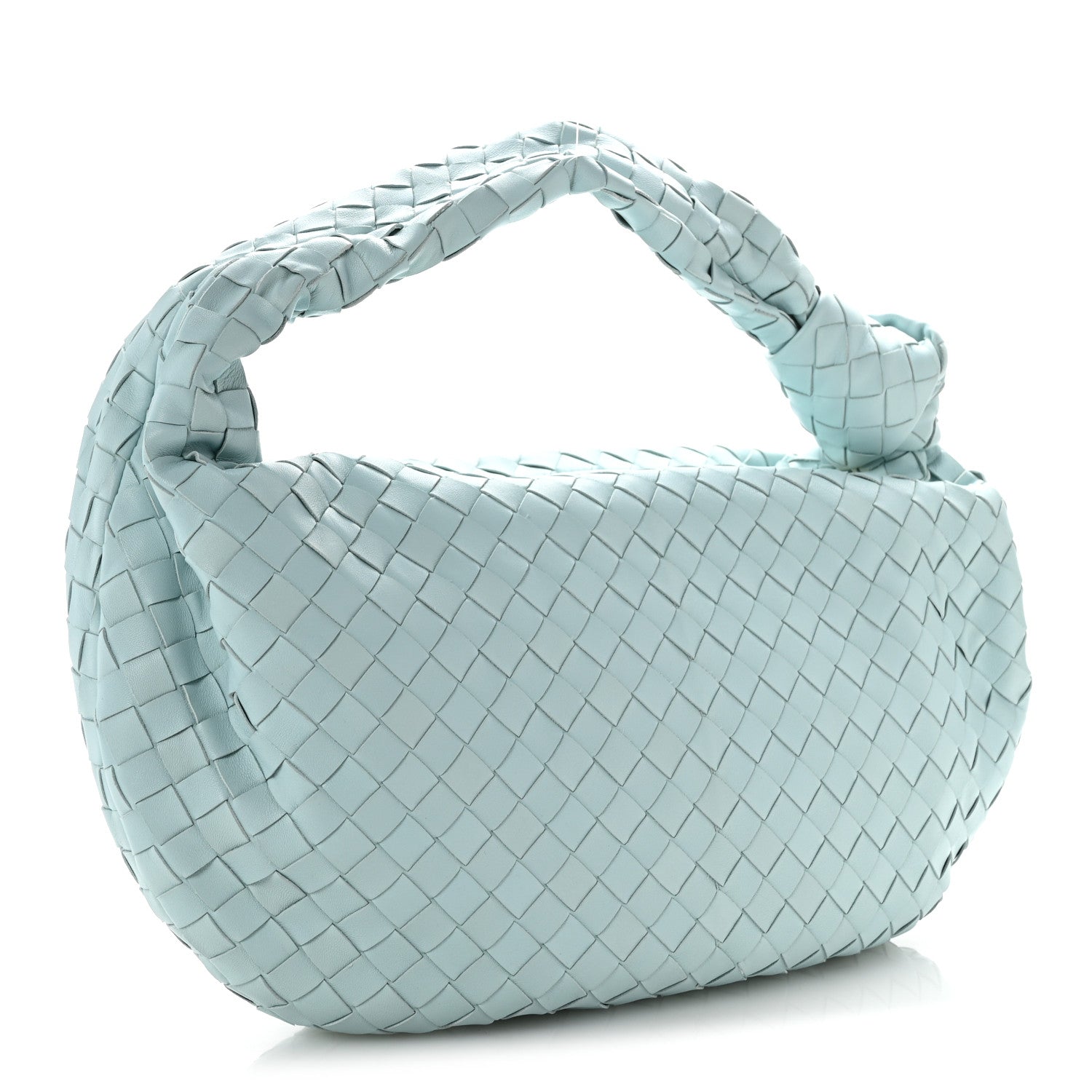 Bottega Veneta Nappa Intrecciato Small Jodie Teal Washed 3 of 10