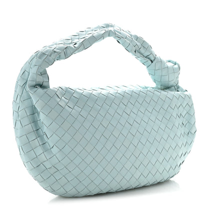 Bottega Veneta Nappa Intrecciato Small Jodie Teal Washed 3 of 10