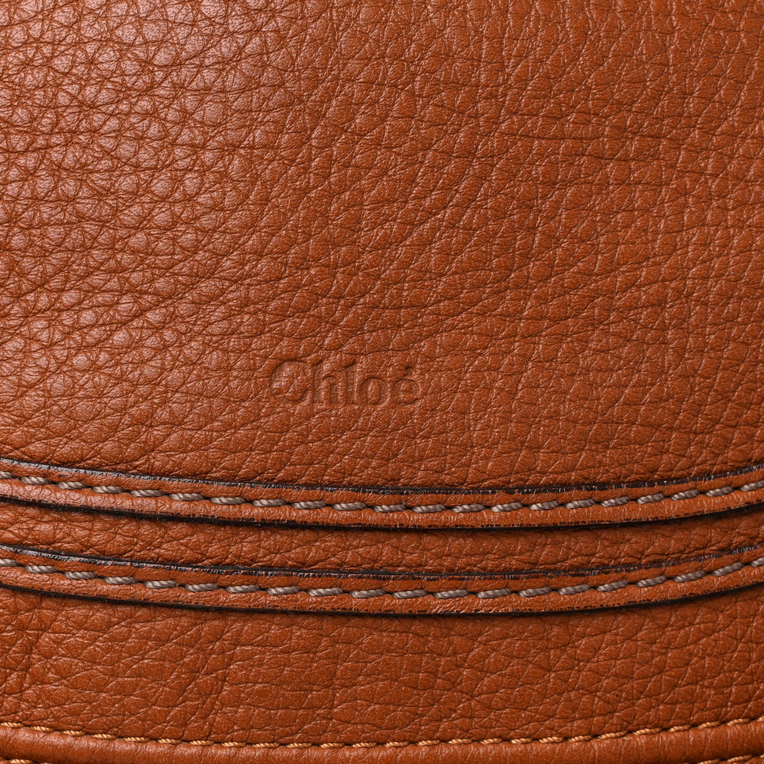 Chloe Calfskin Medium Marcie Satchel Tan 14 of 16