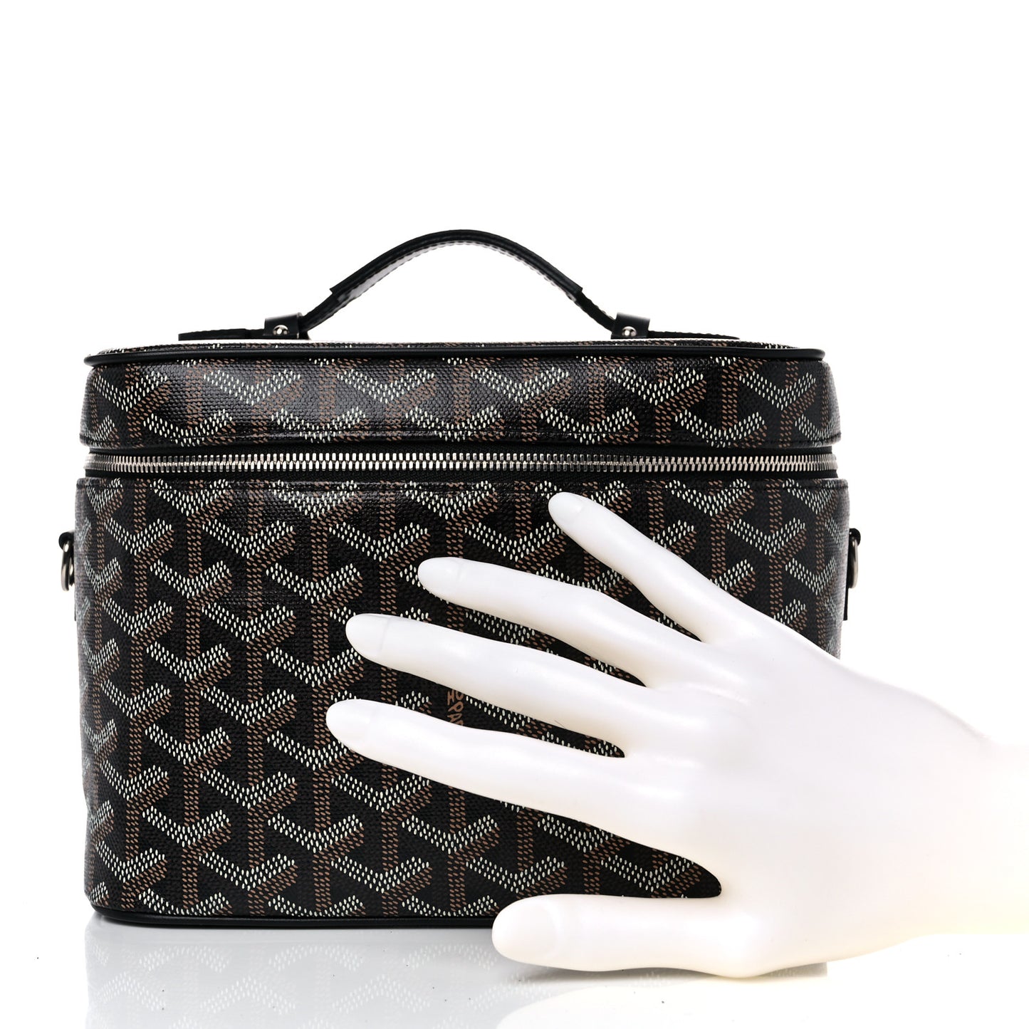 Goyardine Muse Vanity Case Black