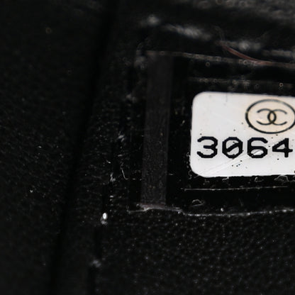 Chanel Lambskin Quilted Medium CC Filigree Flap Black 7 of 11