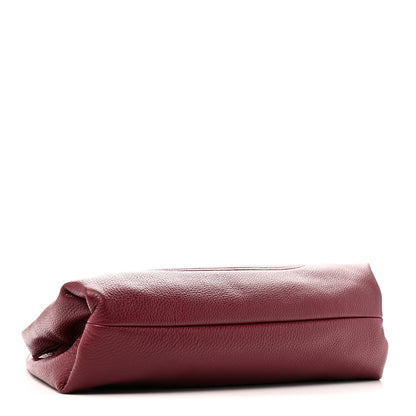 Gucci Grained Calfskin Softbit Maxi Shoulder Bag Rosso Ancora Red 5 of 10