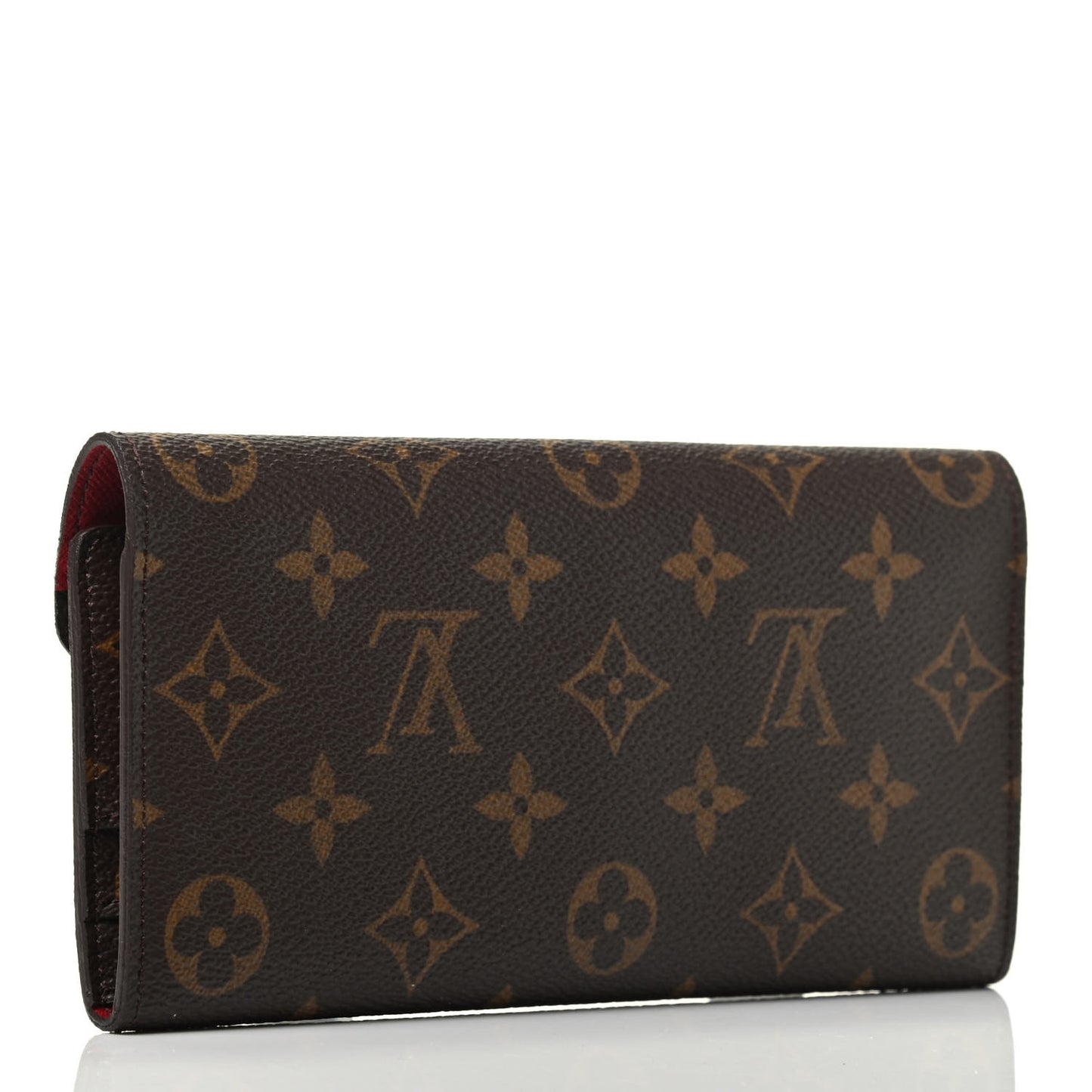 Monogram Josephine Wallet Red