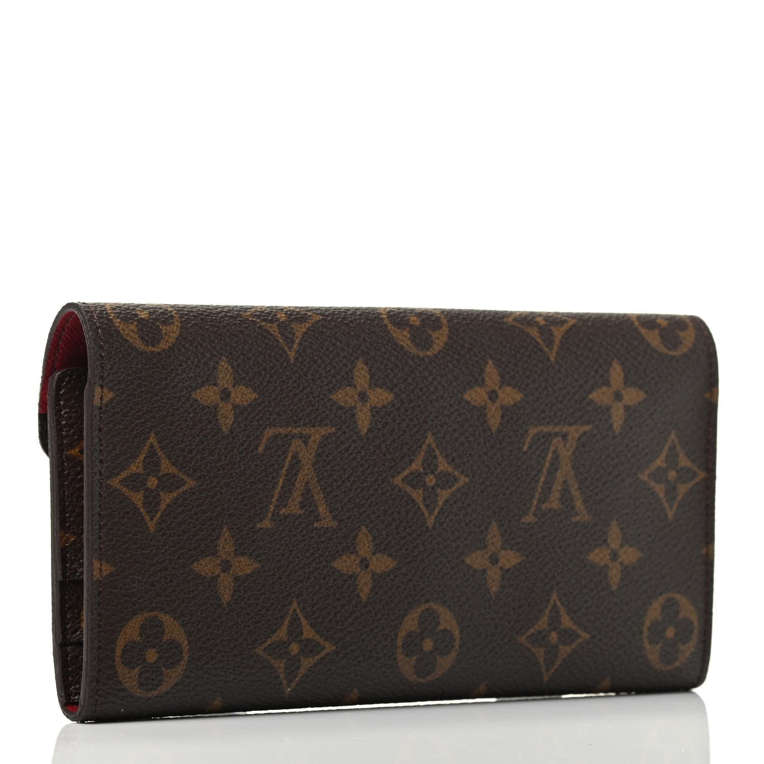Louis Vuitton Monogram Josephine Wallet Red 2 of 3