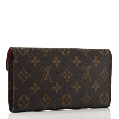 Louis Vuitton Monogram Josephine Wallet Red 2 of 3