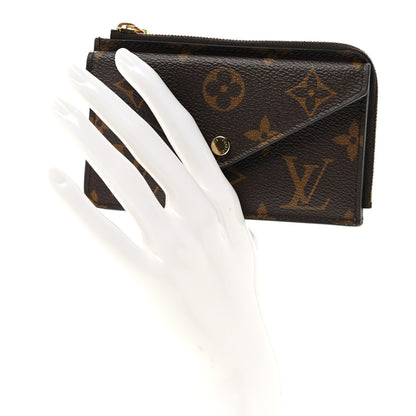 Louis Vuitton Monogram Recto Verso Card Holder Black 2 of 6