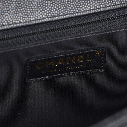 Chanel Caviar Quilted Large Boy Flap Black 6 of 7
