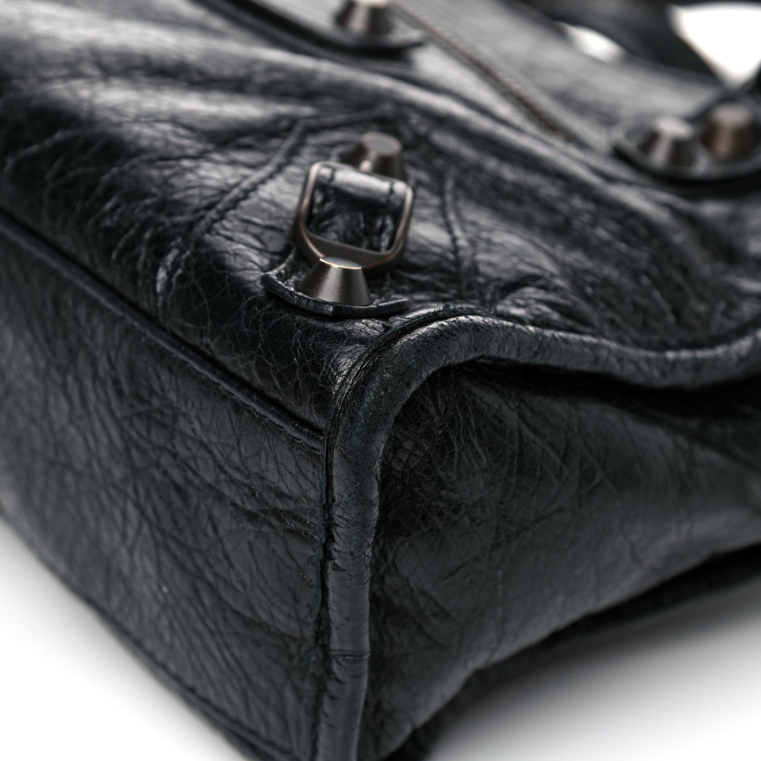 Balenciaga Agneau Classic Hardware Mini City Black 9 of 13