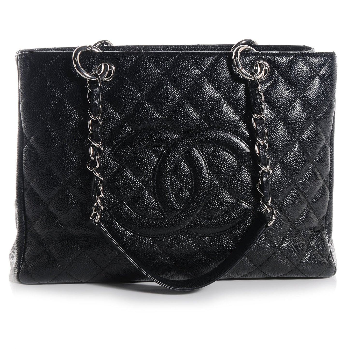 Caviar Grand Shopping Tote GST Black