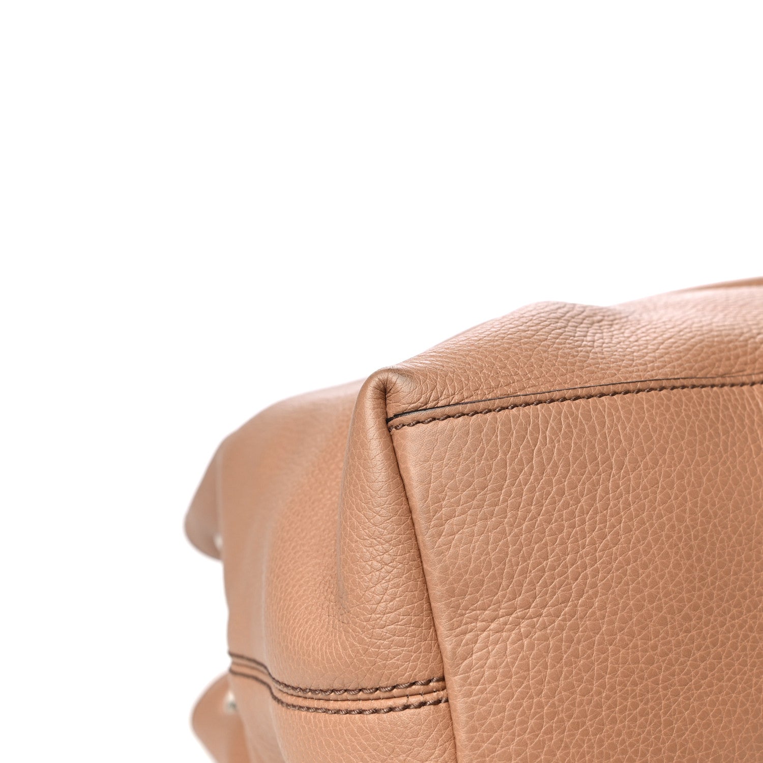 Gucci Pebbled Calfskin Medium Soho Chain Shoulder Bag Rose Beige 9 of 10