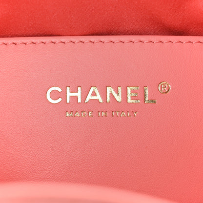 Chanel Suede Quilted Mini Chanel 25 Handbag Pink 6 of 11