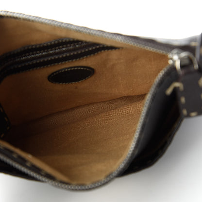 Fendi Cuoio Romano Selleria Messenger Testa di Moro 5 of 10