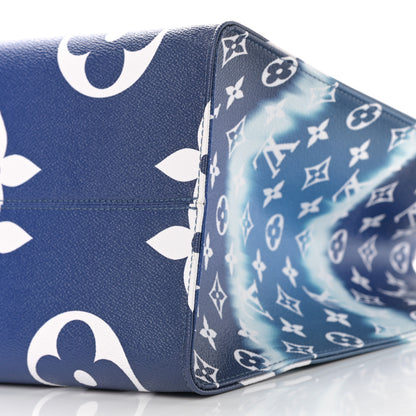 Louis Vuitton Monogram Escale Onthego GM Blue 10 of 10