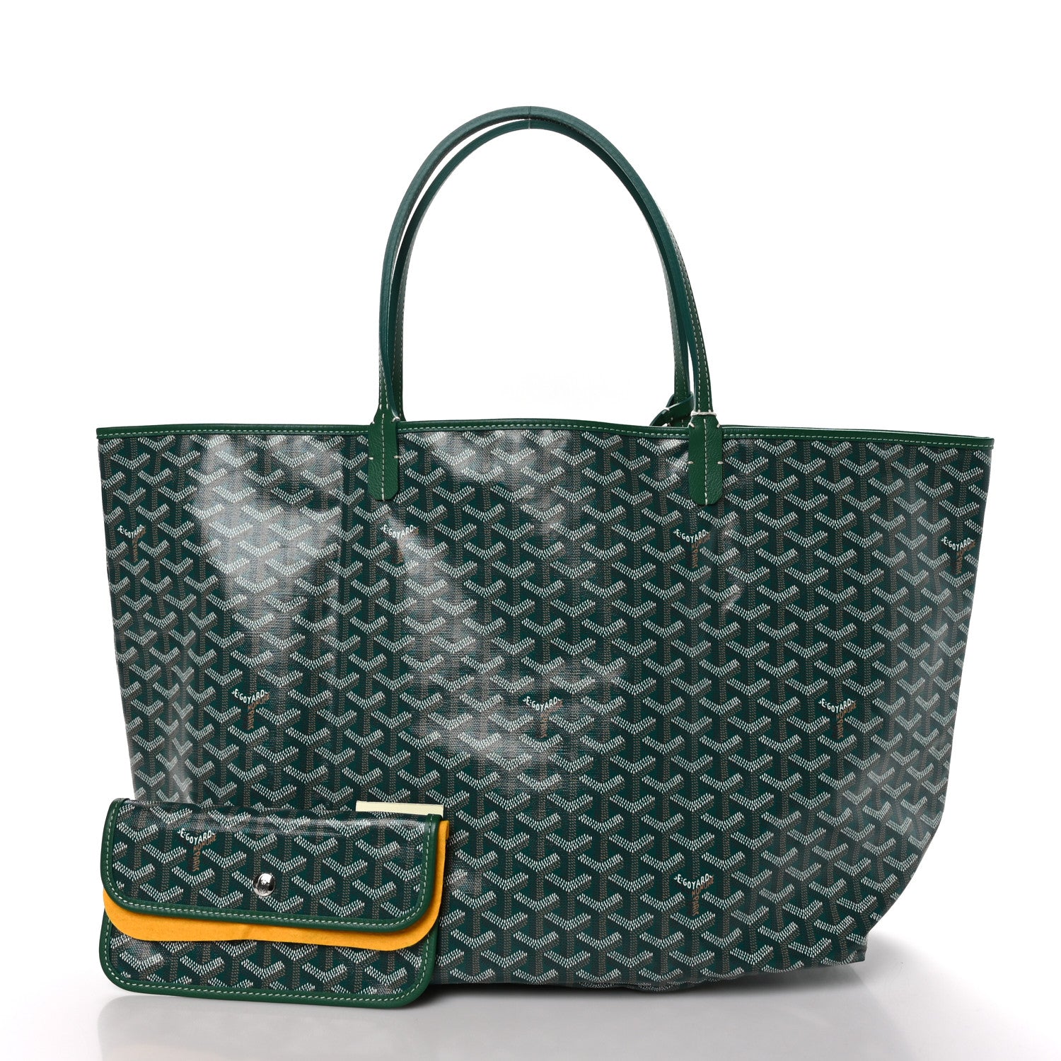 Goyard Goyardine Saint Louis GM Green 3 of 9