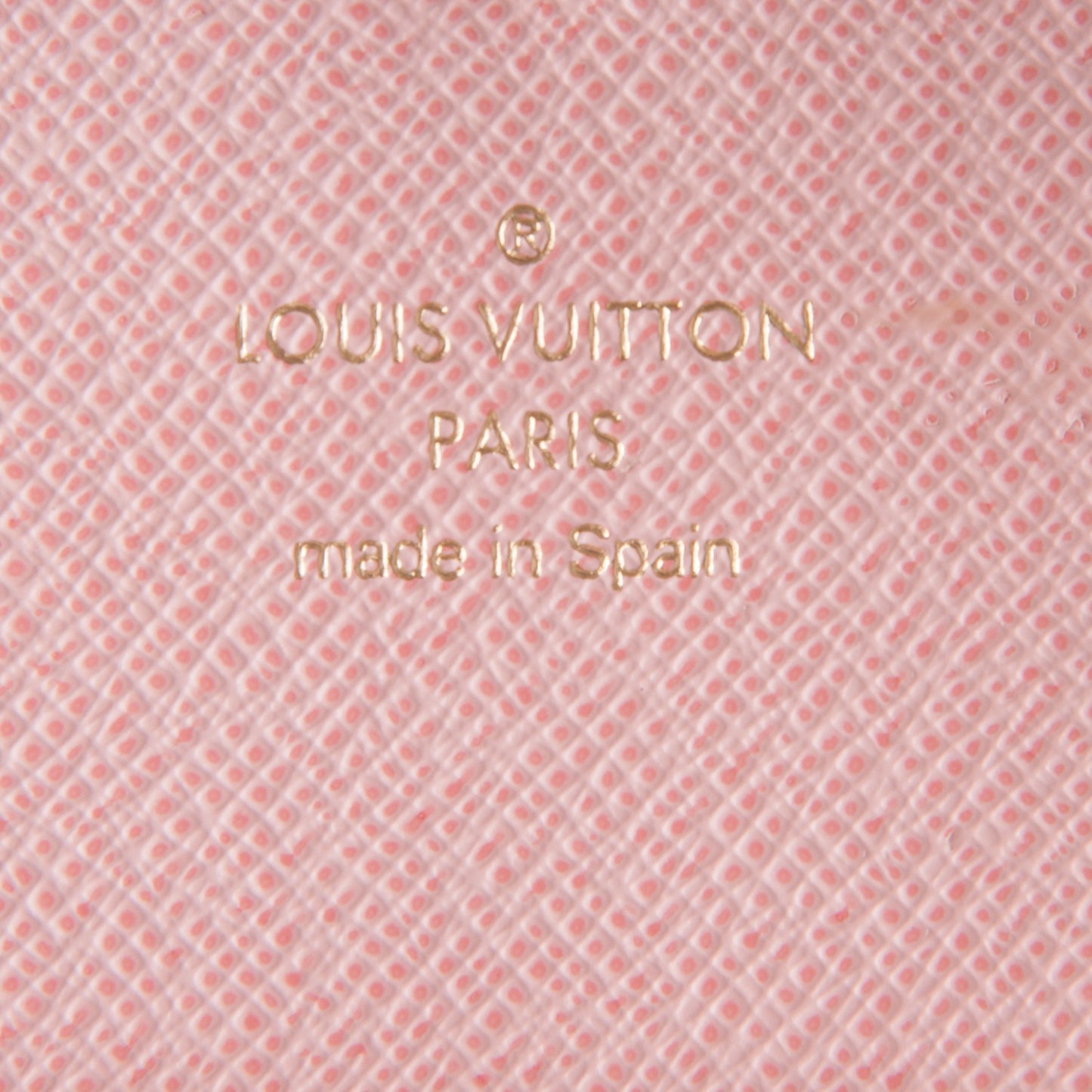 Monogram Josephine Wallet Rose Ballerine