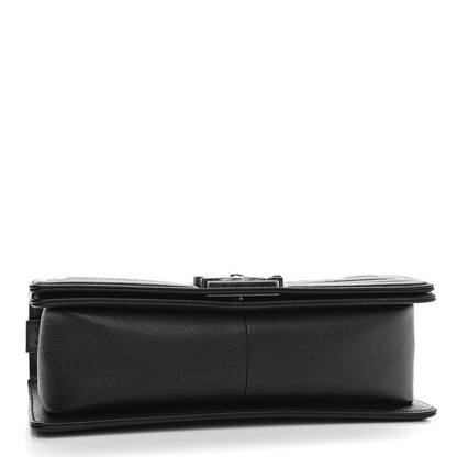 Chanel Caviar Quilted Medium Boy Flap Black 4 of 11