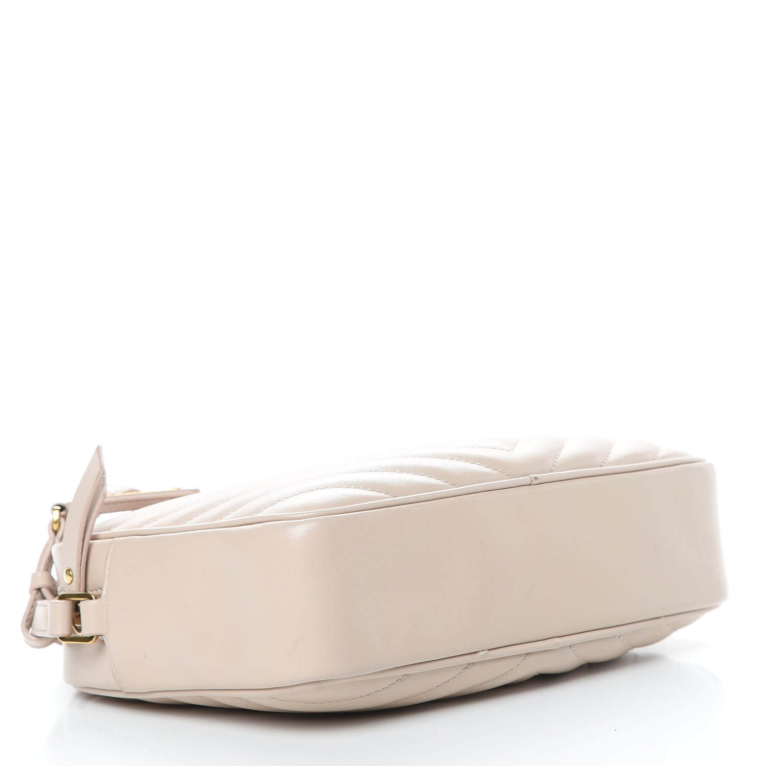 Saint Laurent Calfskin Matelasse Monogram Lou Camera Bag Washed Light Pink 4 of 12