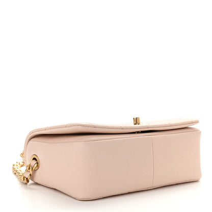 Chanel Caviar Quilted Small Fashion Therapy Flap Bag Beige 4 of 12