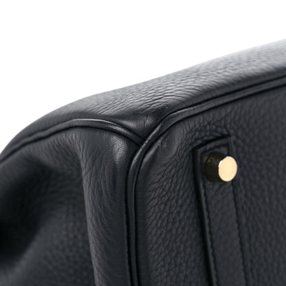 Hermes Togo Birkin 35 Bleu Indigo 10 of 12