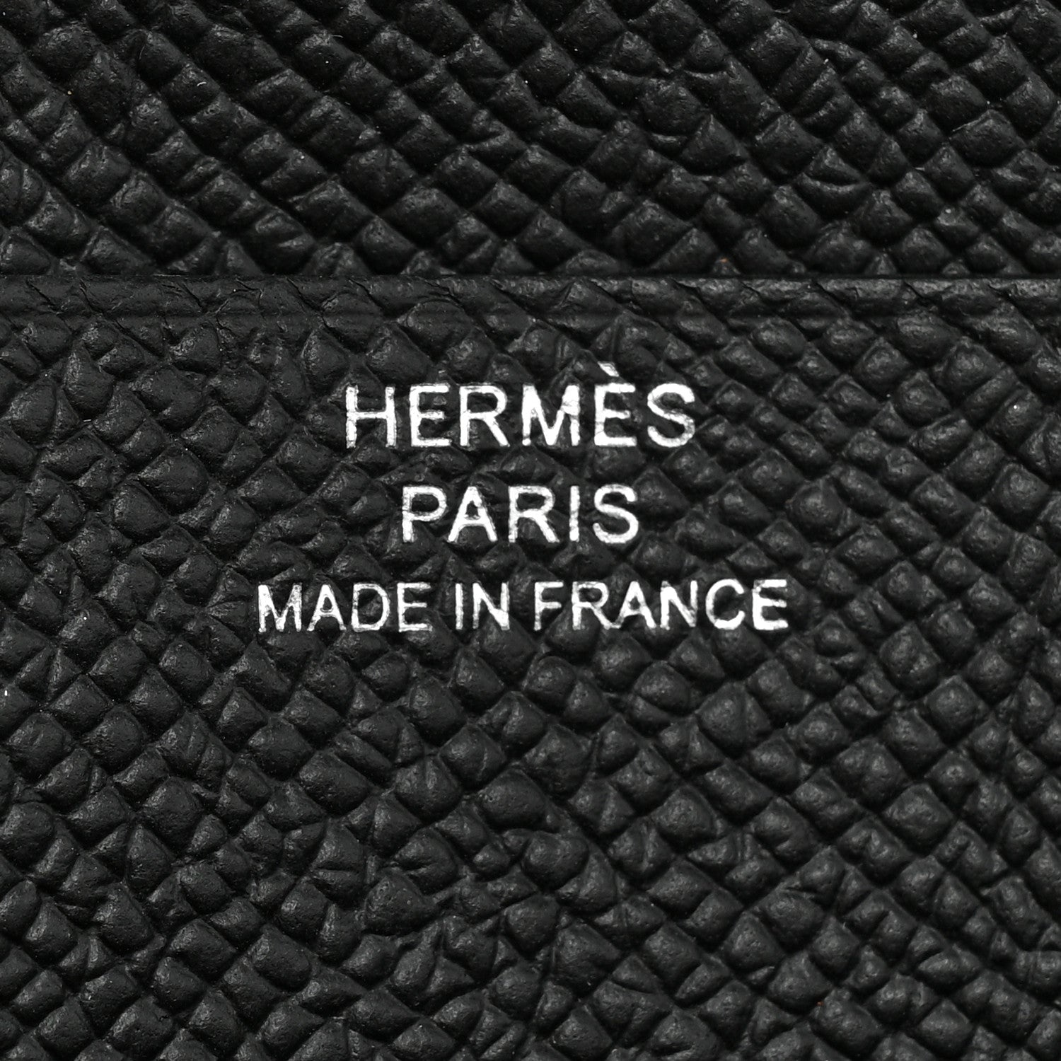 Hermes Epsom Bearn Gusset Wallet Black 10 of 12