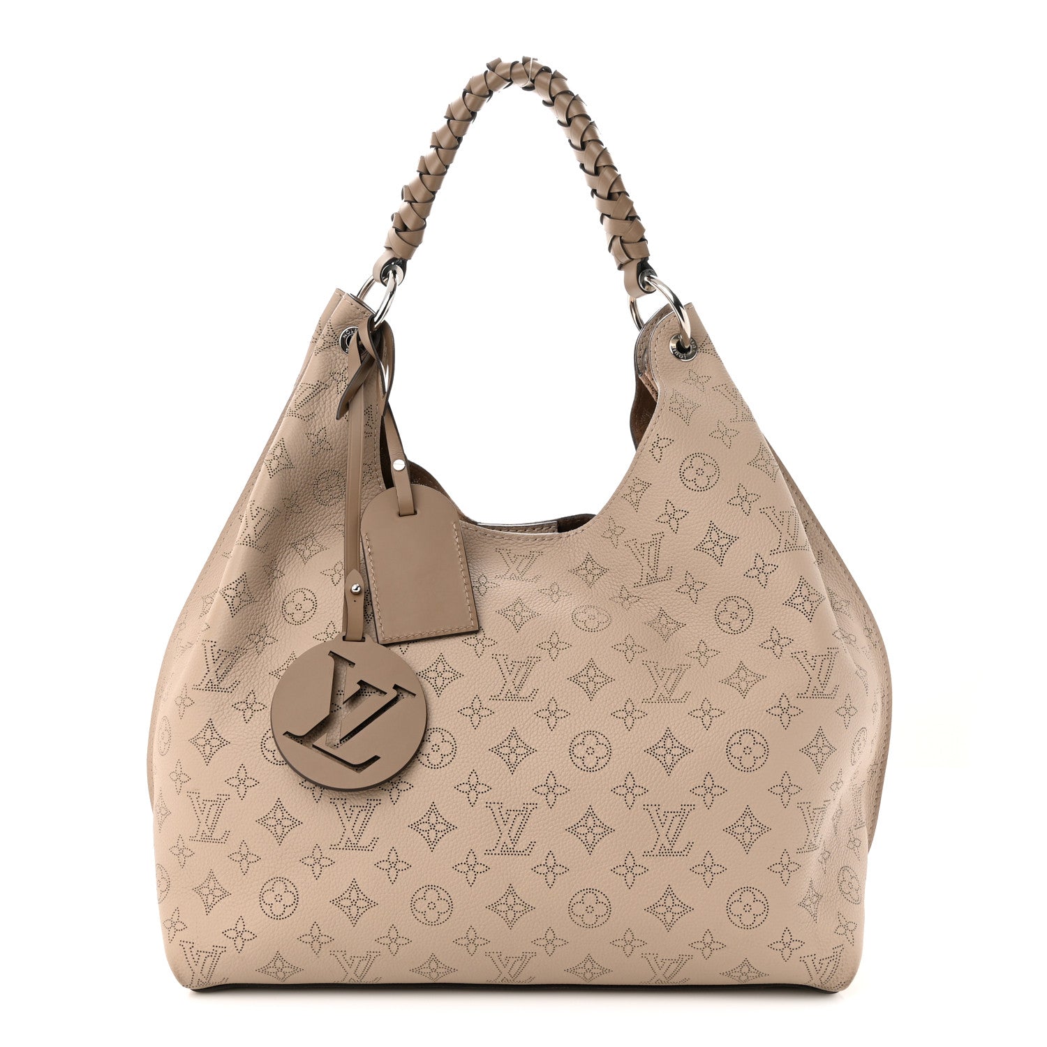 Louis Vuitton Mahina Carmel Hobo Galet 1 of 10
