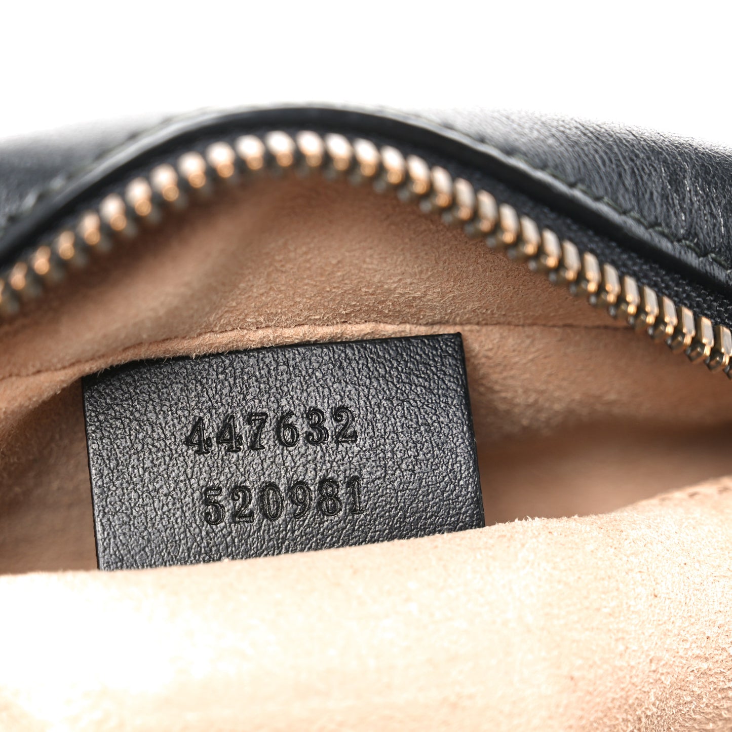 Calfskin Matelasse Small GG Marmont Chain Shoulder Bag Black