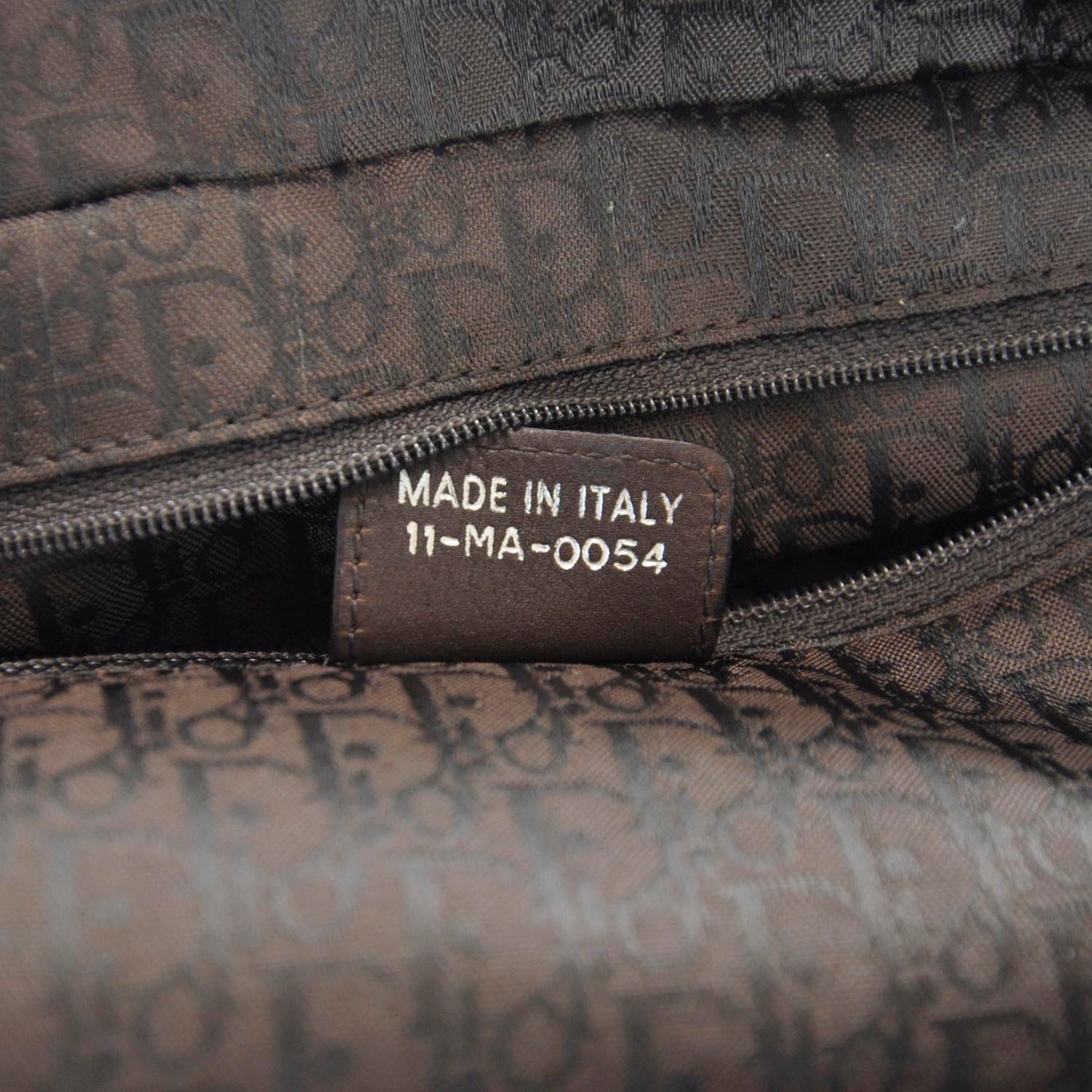 Calfskin Cannage Stitched Large East West Lady Dior Brown