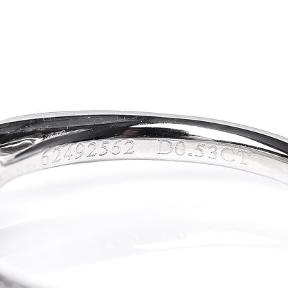 Tiffany Platinum Diamond .53ct Harmony Engagement Ring 49 4.75 5 of 7