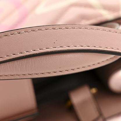 Gucci Calfskin Matelasse GucciGhost Small GG Marmont Tote Perfect Pink Rosa Ivory 13 of 15