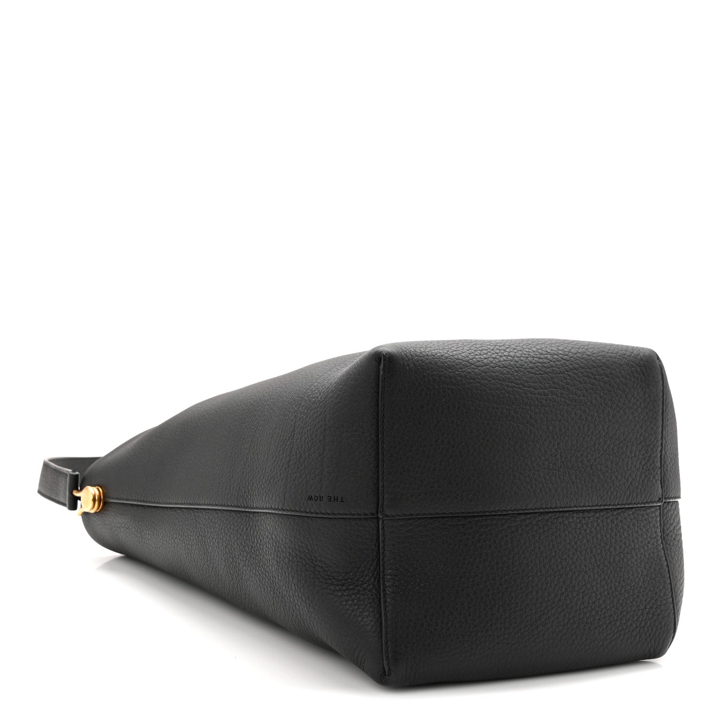 The Row Grained Calfskin Medium N/S Hook Tote Black 3 of 9