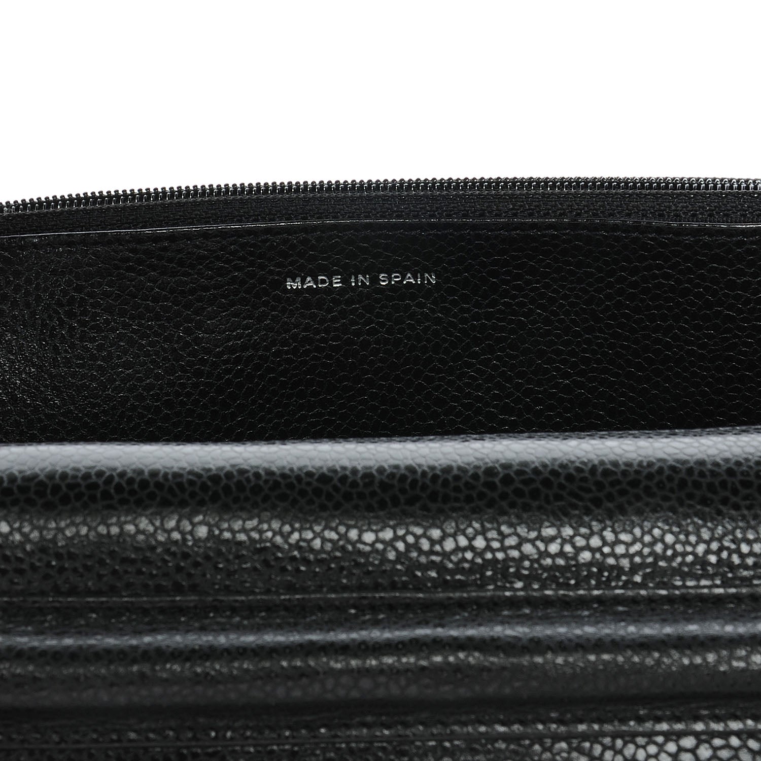 Chanel Caviar Quilted Wallet on Chain Black 7 of 8