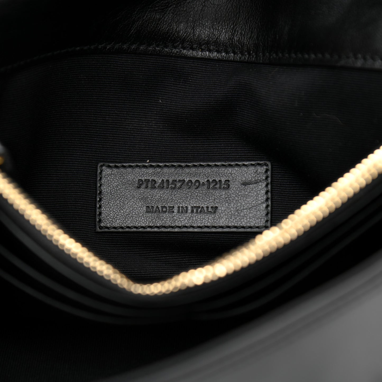 Calfskin Crossbody Bag Black