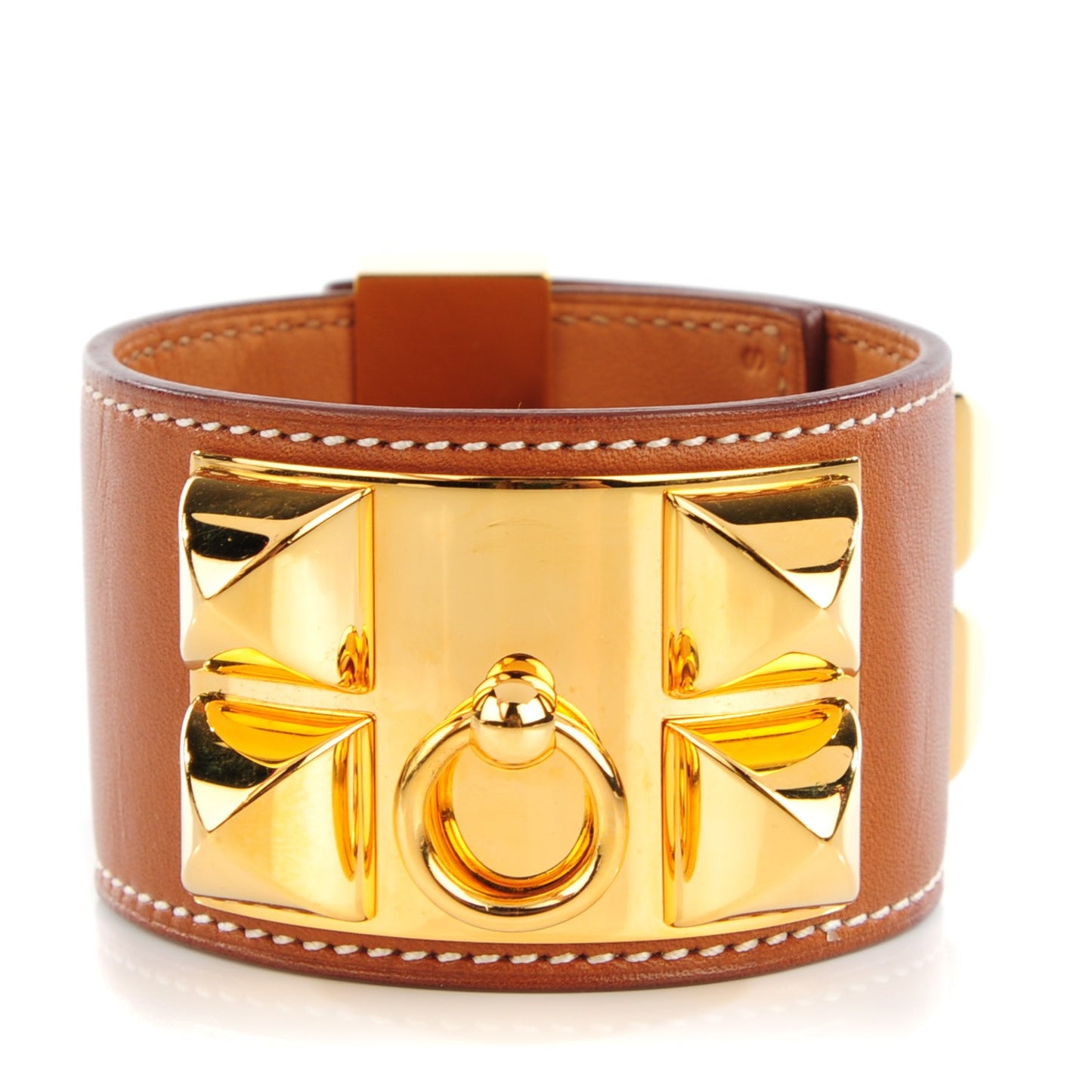 Barenia Collier De Chien CDC Bracelet S Fauve
