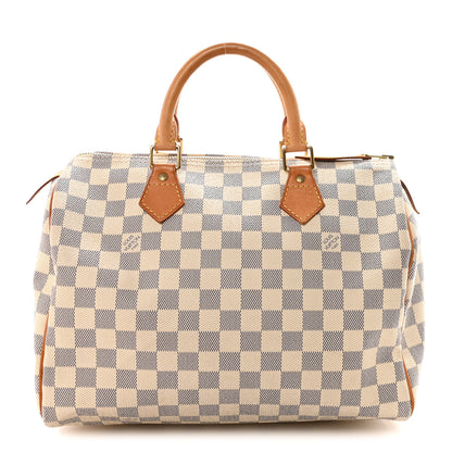 Louis Vuitton Damier Azur Speedy 30 1 of 9