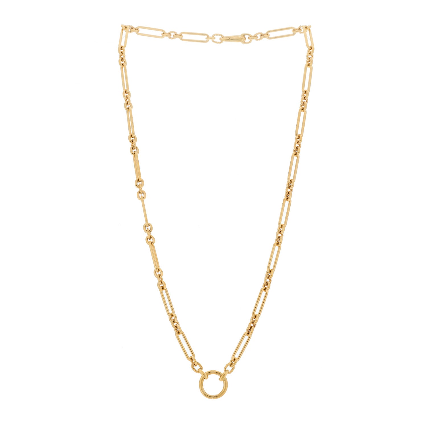 David Yurman 18K Yellow Gold 4.5mm Lexington Chain Necklace 3 of 6