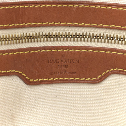 Louis Vuitton Monogram Rayures Tisse Sac GM Blue 6 of 17