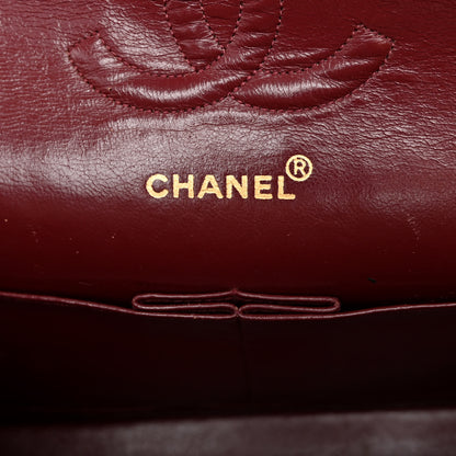 Chanel Lambskin Quilted Medium Double Flap Black 6 of 11