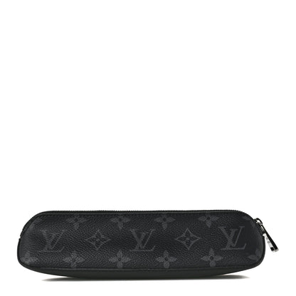 Louis Vuitton Monogram Eclipse Elizabeth Pencil Pouch Black 1 of 6