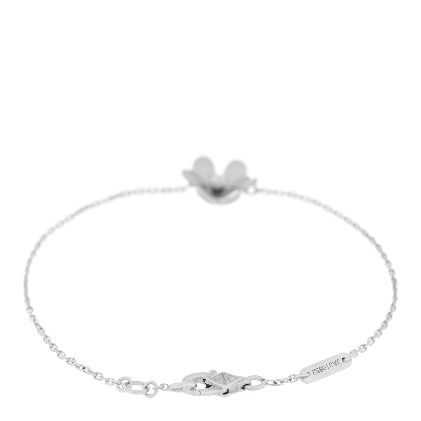 18K White Gold Diamond Mini Frivole Bracelet