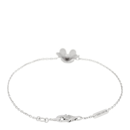 Van Cleef & Arpels 18K White Gold Diamond Mini Frivole Bracelet 2 of 3