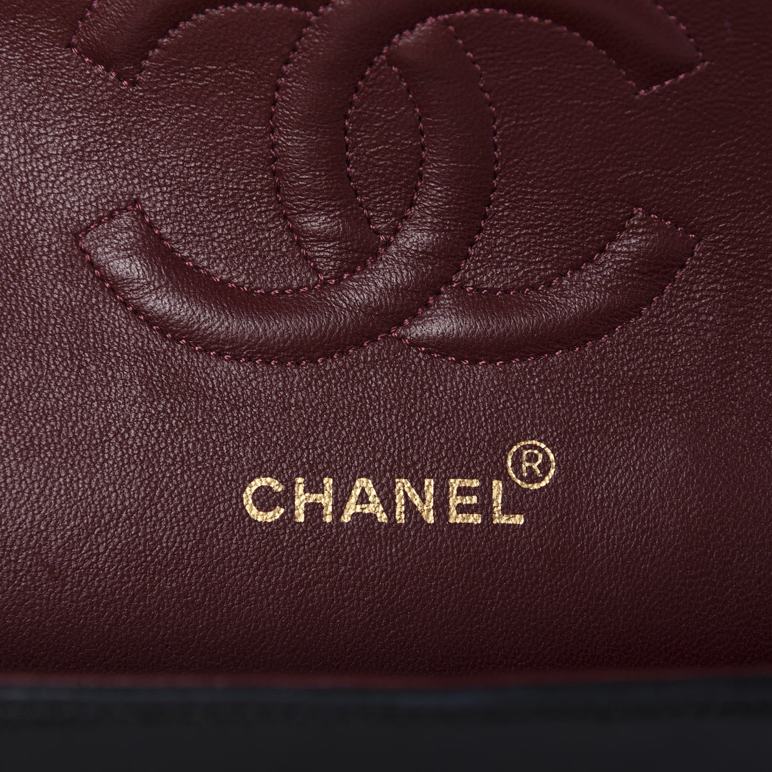 Chanel Lambskin Quilted Medium Double Flap Black 8 of 11