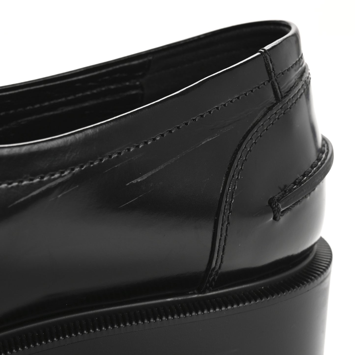Abrasivato Womens CL Moc Lug Flat Loafers 38.5 Black