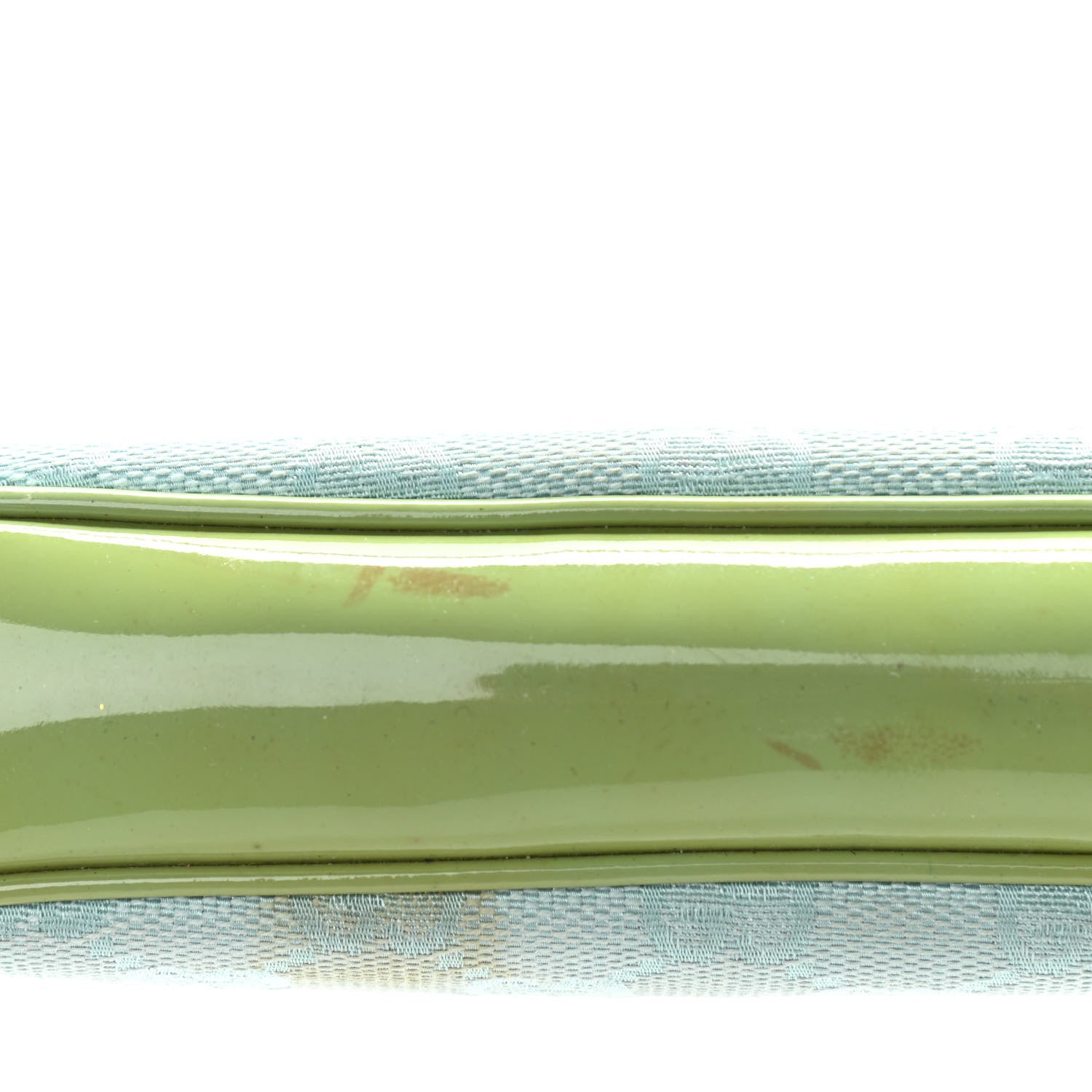 Gucci Canvas Patent Monogram Shoulder Bag Green Blue 16 of 17
