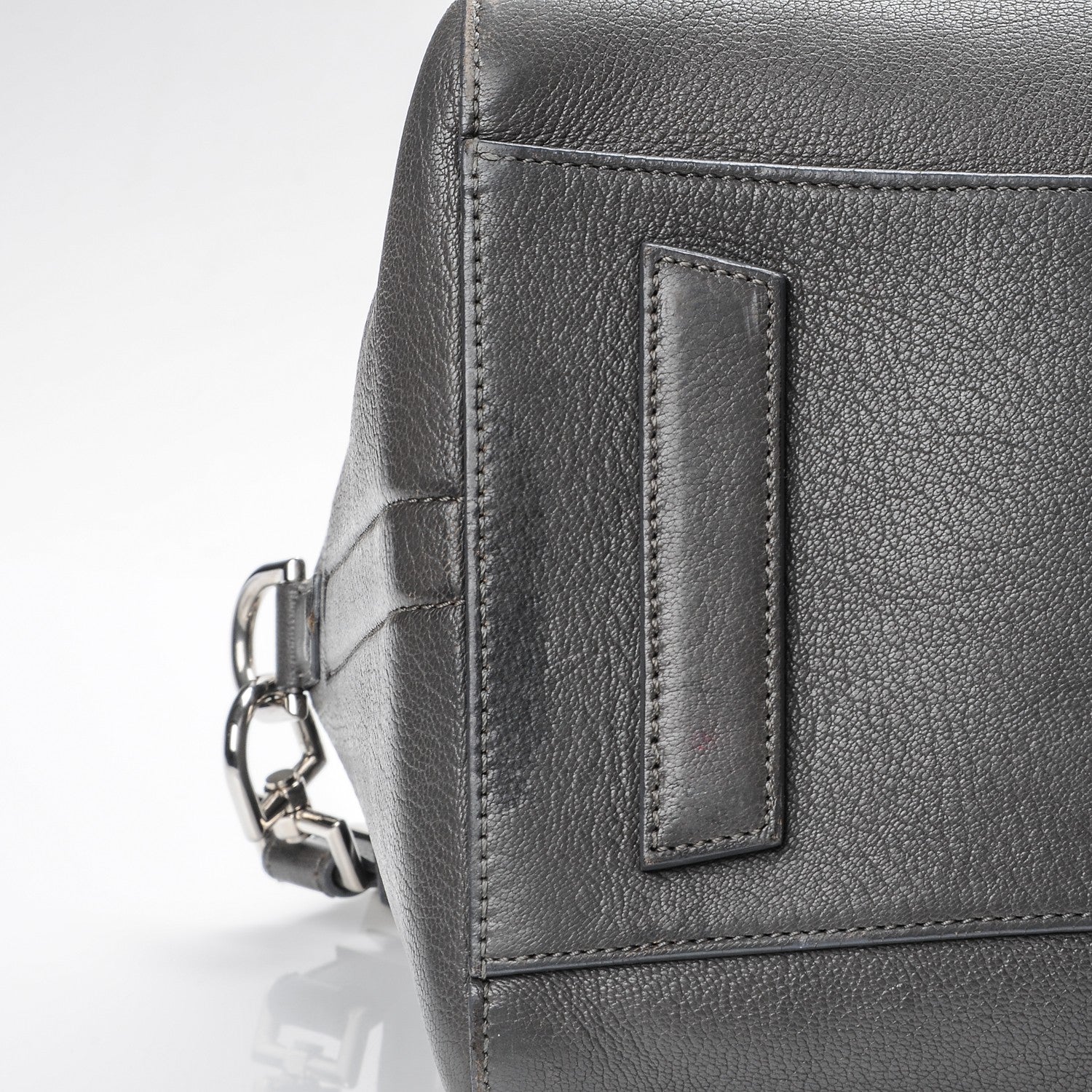Givenchy Sugar Goatskin Medium Antigona Dark Grey 12 of 16