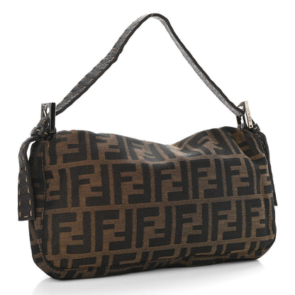Fendi Zucca Cuoio Romano Baguette Tobacco Moro 2 of 11