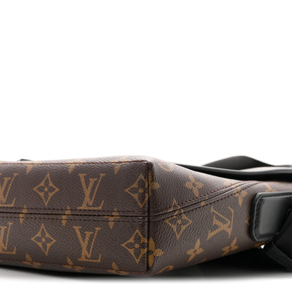 Louis Vuitton Monogram Macassar Magnetic Messenger 9 of 10